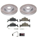 Power Stop 17-18 Audi A4 Front and Rear Semi-Coated Rotor Kit