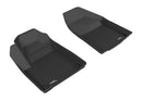 3D MAXpider 2015-2020 Jeep Cherokee Kagu 1st & 2nd Row Floormats - Black