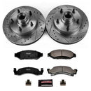 Power Stop 87-89 Ford F-150 Front & Rear Z23 Evolution Sport Brake Kit