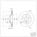 DFC GeoSPEC Coated Rotors - Plain