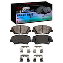 DFC 11-16 Hyundai Elantra Coupe Front Geospec Rotors w/4000 HybriDynamic Brake Pads w/Hardware
