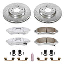 Power Stop 03-04 Cadillac Seville Front Z26 Street Kit w/Cals