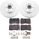 Power Stop 13-15 Cadillac ATS Front & Rear Z17 Evolution Geomet Coated Brake Kit
