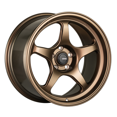 Konig Hyperspec 18x9.5A 5x114.3 ET25 Matte Bronze Wheel (Knurled Bead)
