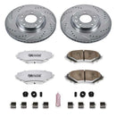 Power Stop 04-08 Mazda RX-8 Front & Rear Z26 Street Warrior Brake Kit