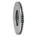 R1 16-22 Honda Civic Front Drill & Slot Silver Rotors