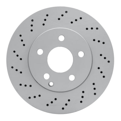 DFC 08-15 Mercedes-Benz C250 Front Drilled GeoSPEC Coated Rotor