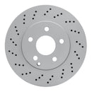 DFC 08-15 Mercedes-Benz C250 Front Drilled GeoSPEC Coated Rotor