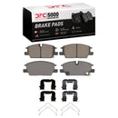 DFC 20-25 Buick Envista Front & Rear Geospec Rotors with 5000 Advanced Brake Pads w/Hardware