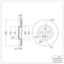 DFC GeoSPEC Coated Rotors - Plain