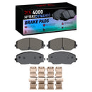 DFC 18-25 Volkswagen Atlas Geospec Fr & Rr Rotors w/ 4000 HybriDynamic Brake Pads (Incl. Hardware)