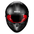 SPARCO Stealth RF Carbon Helmet - Medium - Red