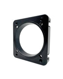 Torque Solution 06-21 Subaru STI EJ Big Bore Manifold Big Bore 76mm Throttle Body Adapter - Black