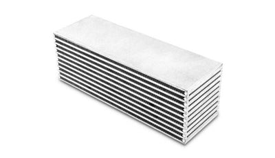 Vibrant 12in W x 4in H x 4in Thick Water to Air Intercooler Core