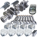 Eagle Chevy LT1350 1Pc 3.750in Crank 6.000in I-Beam Rods -18cc 4.060in Pistons Rotating Assembly