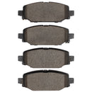 DFC 18-25 Jeep Wrangler Rear 5000 Advanced Ceramic Brake Pads and Hardware Kit