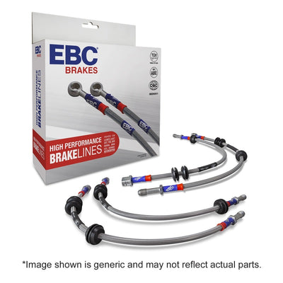 EBC 96-98 Ford Mustang Cobra (4th Gen) 4.6L Stainless Steel Brake Line Kit