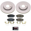 Power Stop 20-22 Mazda CX-30 Front and Rear Z17 Coated Brake Kit