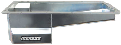 Moroso GM LS Swap/Early F-Body (w/Rear Sump & Remote Oil Filter Adapter) Wet Sump 6in Steel Oil Pan