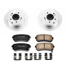 Power Stop 10-13 Kia Forte Front & Rear Z17 Evolution Geomet Coated Brake Kit