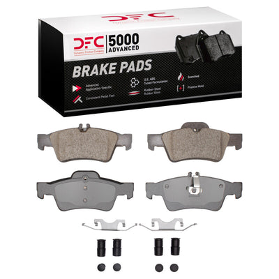 DFC 09-18 Mercedes-Benz SL550 Rear 5000 Advanced Ceramic Brake Pads and Hardware Kit