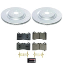 Power Stop 21-24 Ford Mustang Mach-E Front and Rear Z17 Coated Brake Kit
