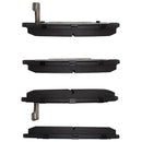 DFC 84-00 Honda Civic Front Active Performance Pads - Low Metallic