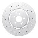 DFC 21-25 Mercedes-Benz Gle63 AMG S Suv Rear Drilled & Slotted Hi-Carbon Alloy GEOMET Coated Rotor