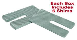 SPC Performance ZINC SHIMS 2.5x5x3.5 deg.