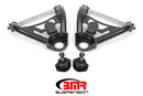BMR 64-72 A-Body Non-Adj A-Arm Kit - Black Hammertone