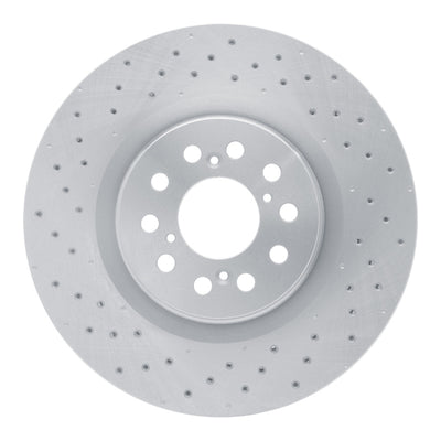 DFC 17-25 Honda Civic Hatchback Front Drilled Brake Rotor