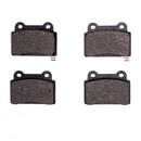 DFC 08-15 Mitsubishi Lancer Rear Active Performance Pads - Low Metallic
