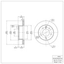 DFC GeoSPEC Coated Rotors - Plain