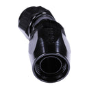 Russell 16AN ProClassic 30 Degree Hose End - Black