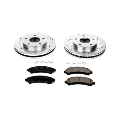 Power Stop 97-05 Chevrolet Blazer Front Z23 Evolution Sport Brake Kit w/Calipers
