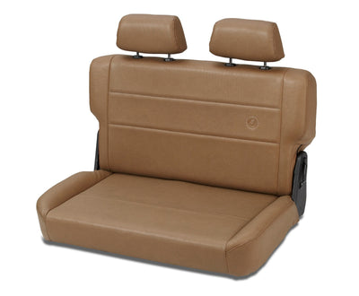 Bestop N-Tumble Seat - 55-83 Jeep Cj5 Rear Trailmax Fold (All Vinyl Spice)