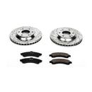 Power Stop 04-05 Buick Rainier Front Z23 Evolution Sport Brake Kit w/Calipers