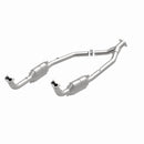 MagnaFlow Direct Fit Catalytic Converter OEM 2003 Land Rover Discovery Underbody