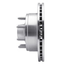 R1 80-85 Ford E-250 Econoline Front Left Drilled & Slotted Silver Brake Rotor
