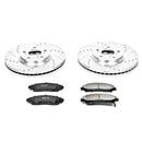 Power Stop 16-19 Acura RLX Front & Rear Z23 Evolution Sport Brake Kit