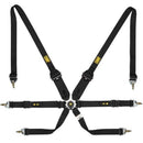 OMP Safety Harness One 2In Convertible Black Pull Up Conv Pull Down - (Fia 8853-2016)