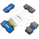 Timbren 03-24 Toyota 4Runner/10-23 Lexus GX460 BES Severe Duty Semi-Metallic Brake Pads - Front