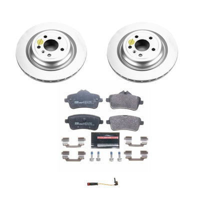 Power Stop 16-17 Mercedes-Benz GLE300d Front & Rear Euro-Stop Brake Kit
