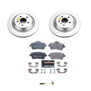 Power Stop 16-17 Mercedes-Benz GLE300d Front & Rear Euro-Stop Brake Kit