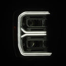 AlphaRex 2023 Ford F250-F450SD  Luxx Series LED Proj Hdlights/ Chrome Activation Lt/ Seq Signal/DRL