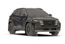 Rally Armor 25-26 Hyundai Tucson ICE XRT Black UR Mud Flap - Red Logo