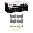 DFC 19-26 Jaguar F-Pace Front Geospec Rotors with 5000 Advanced Brake Pads w/Sensor/Hardware