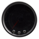 Autometer Spek-Pro Gauge Boost 2 1/16in 35psi Stepper Motor W/Peak & Warn Blacksmoke//Black