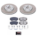 Power Stop 10-15 Chevrolet Camaro Front and Rear Semi-Coated Rotor Kit