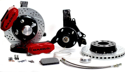 Baer Brakes 82-92 Chevrolet Camaro STD Studs 11in SS4+ Front SDZ Brake Kit - Monster Green